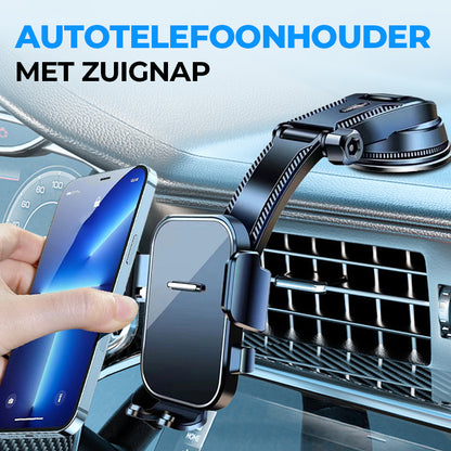 Multifunctionele zuignap telefoonhouder voor in de auto