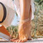 🥰Dainty Gelaagd Waterdicht Enkelbandje Voor