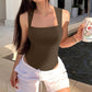 🏆De zomer komt eraan🎉 Mouwloze buiktanktops Bodysuits