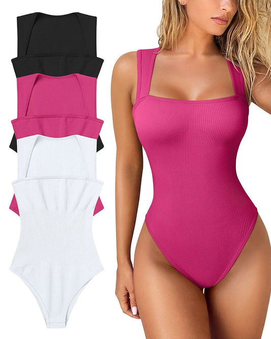 🏆De zomer komt eraan🎉 Mouwloze buiktanktops Bodysuits