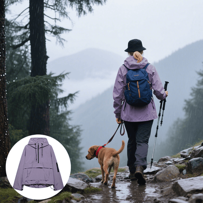 🍂Herfstuitverkoop 60% KORTING🍁🌧️💧3-in-1 waterdichte damesjas – regen, wind en kou, alles gedekt