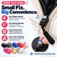 🔧🧳 Makkelijk te Installeren Ritsherstelkit – Duurzame Constructie, Soepel Bediening & Brede Compatibiliteit voor Kleding/Bagage!