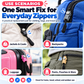 🔧🧳 Makkelijk te Installeren Ritsherstelkit – Duurzame Constructie, Soepel Bediening & Brede Compatibiliteit voor Kleding/Bagage!