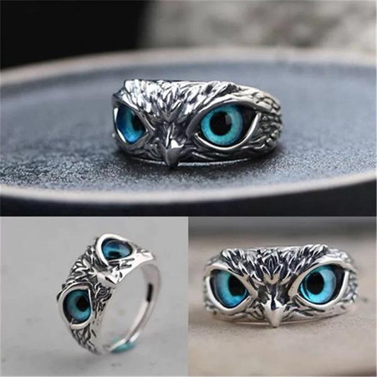 ⭐50% UIT⭐ Uil - Ring in vintage stijl