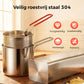 304 Multifunctionele roestvrijstalen friteuse