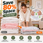 ⏳ALLEEN VANDAAG IN DE UITVERKOOP!🏆🧳Vacuümzakken zonder pomp – Gewoon dichtdrukken en klaar, geen pomp nodig. Bespaart 80% ruimte, houdt kleding droog en stofvrij. Perfect voor volumineus beddengoed en spullen die je buiten het seizoen niet gebruikt. 🛏️🗄️