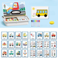 Magnetische puzzels Face Dress Up Reisspel Dubbelzijdig Educatief leerspeelgoed voor kleuter