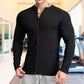 Heren Staande Kraag Hoge Stretch Sportieve Jas