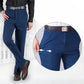 Rechte Pasvorm Stretch Jeans Met Hoge Taille Voor Mannen🔥
