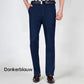 Rechte Pasvorm Stretch Jeans Met Hoge Taille Voor Mannen🔥