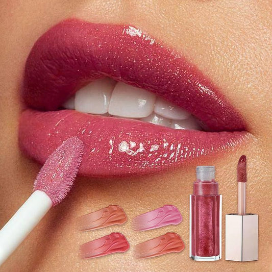 Verleidelijke 3D-Lichteffect Lipgloss voor Volle Lippen😍