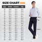 Hoge stretch broek met rechte benen