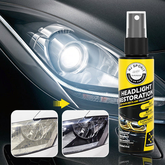 Efficiënte Auto Koplamp Herstel Spray🚗