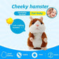 🐹 50% korting! Pratende hamsterknuffel – herhaalt geluid, beweegt het hoofdje & zacht om te knuffelen. Verkrijgbaar in 3 kleuren & kersteditie – 15 cm! ✨🎄