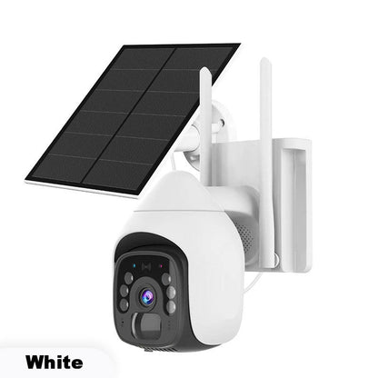 Solar Waterproof Night Vision Outdoor Security Camera