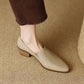 Dames Vintage Puntige Slip-On Zachte Schoenen