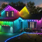 🎅Kerstuitverkoop - Tot 50% korting🎁🏡🌳 Slimme Waterdichte LED Strip Licht – Binnen & Buiten, Persoonlijke Kleur Effecten, IP65 Waterdicht & Makkelijke Installatie (Perfect voor Feest Decoratie)!