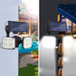 Waterdichte buitenlampen op zonne-energie met bewegingssensor