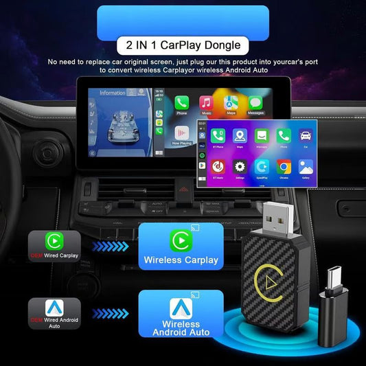 Mini Draadloze CarPlay Adapter