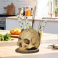 Creatieve schedel meshouder van hars