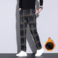 Casual geruite herenbroek met zakken
