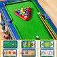 Compacte 6-in-1 Draagbare Spelen Tafel Set