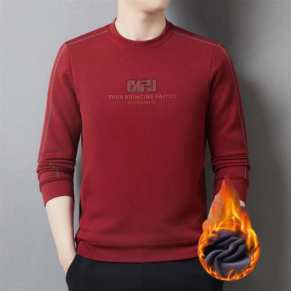 Premie thermische ronde hals sweatshirt voor heren