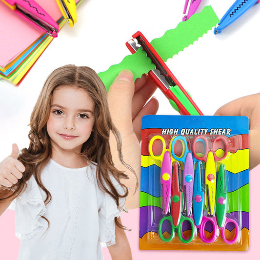 Set Veiligheidskunstscharen voor Kinderen voor Knutselen en Scrapbooking