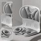 Ergonomisch Geheugen Foam Rug- en Lumbale Steun Kussen voor Stoel