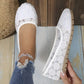✨Stijlvolle platte Mesh-schoenen met ronde teen👟 Stap in stijl en comfort!🌟