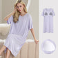 Losse Dames Pyjama met Ingebouwde BH