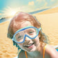 🏊‍♂️Anti-Fog zwembril voor kinderen met neusklem en oordopje