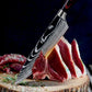 Multifunctioneel keukenmes met houten handva