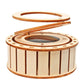 Zonne-energie Roterende Dubbele Ring Houten Puzzelspeelgoed