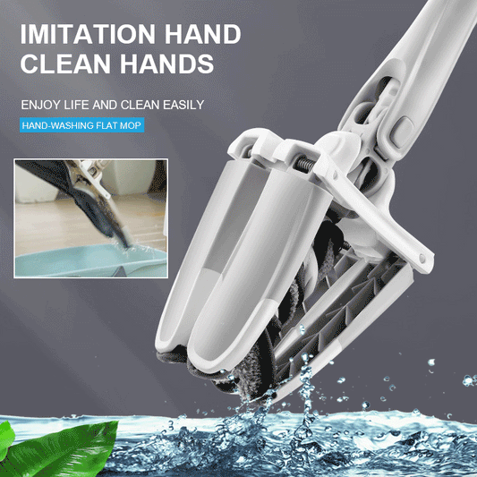 🧹50% korting 💧Vlakke mop Geen handwas
