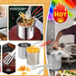 304 Multifunctionele roestvrijstalen friteuse