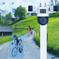 3-Lens 360° WiFi beveiligingscamera voor buite