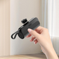 Draagbare Powerbank met Hoge Capaciteit en Ingebouwde Kabels