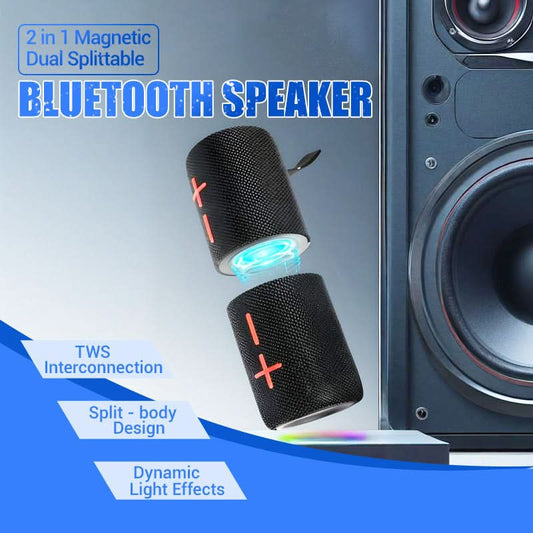 🔥2-in-1 magnetische, bi-split Bluetooth-luidspreker