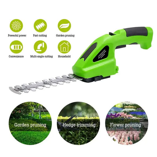 🌿2-in-1 accuschaar en heggenschaar✂️