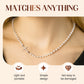 ✨Dames Elegante Kruis Synthetische Parel Ketting