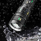 Aluminium LED-zaklamp, duurzaam, waterdicht, snel oplaadbaar voor noodgevalle