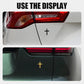 ✝️ Metal Jesus Christ Kruis Badge Stickers | 3D Kruis Zelfklevende Auto-Overlay Kratervuller