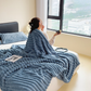 🍂Herfstuitverkoop – 50% korting!🛏️Dikke pluche deken met konijnenmotief en melkvelours hoes🫧Kruip lekker weg in ultiem comfort