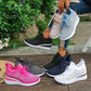 🔥Laatste dag-actie 50% KORTING – Casual damesmode, ademende orthopedische sneakers met strassversiering
