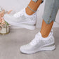 🔥Laatste dag-actie 50% KORTING – Casual damesmode, ademende orthopedische sneakers met strassversiering