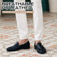 ✨De hele dag comfortabel✨Casual, brede, ademende instaploafers voor here