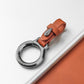 Leren autosleutelhanger