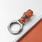 Leren autosleutelhanger