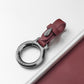 Leren autosleutelhanger